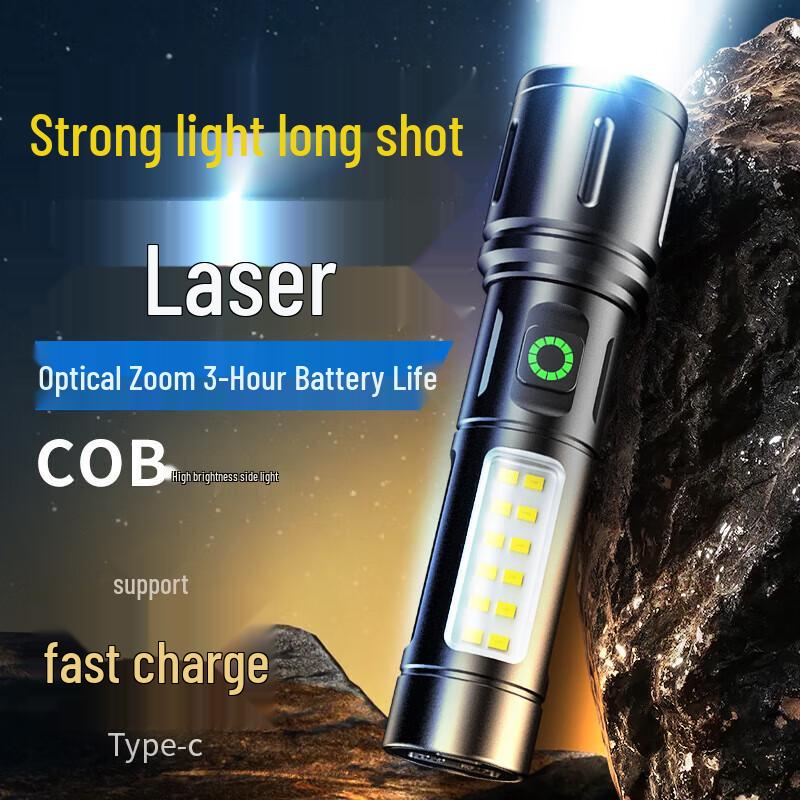 SHENYU Rechargeable Zoom Flashlight