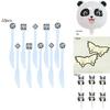 Adorable Panda Animal Party Supplies Tableware Decor For Kids Birthday Celebrations