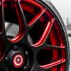 4pcs 56mm Car Hub Cap Stickers Car Wheel Logo Badge Decoration Car Wheel Stickers Wheel Decals