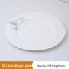 Deluxe Bone China Tableware Set - Three or Four Pieces with Plate, Wing Bowl, and Spoon - Customizable Logo for Hotels, Restaurants, and Clubs.
