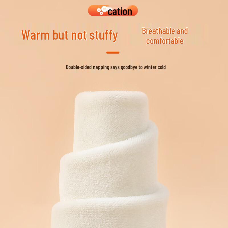 Langsha Boys' Cationic Fleece-Lined Thermal Underwear Set