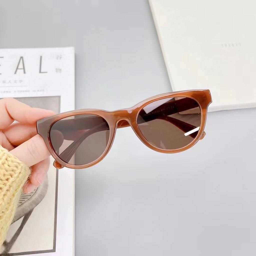 TR90 Sunglasses for Women Cat Eye Shape UV400 Protection Lightweight Durable Outdoor Travel Fashion Sun Glasses