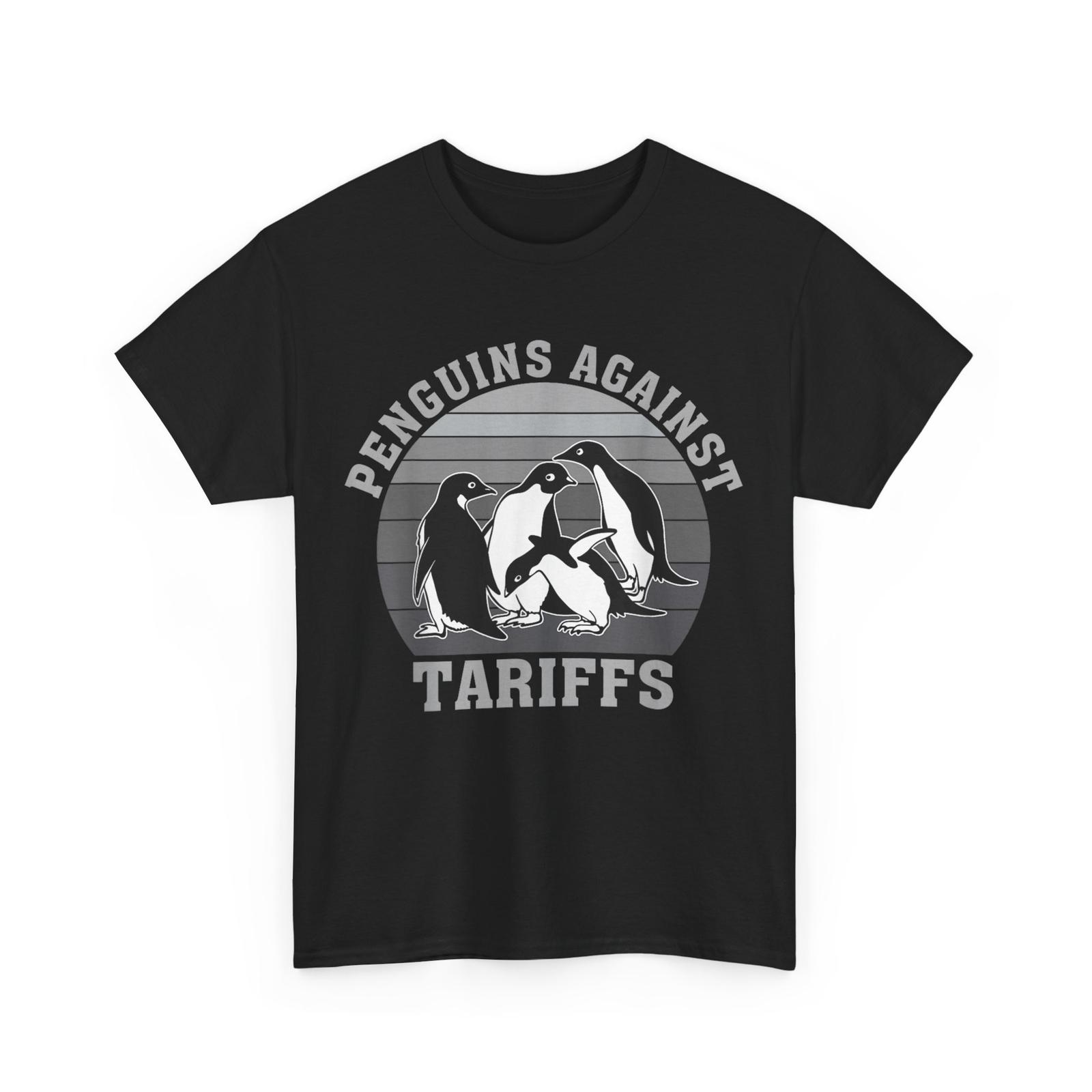 Penguins Against Tariffs Shirt, Anti Tariffs Funny Penguins T-shirt S разноцветный
