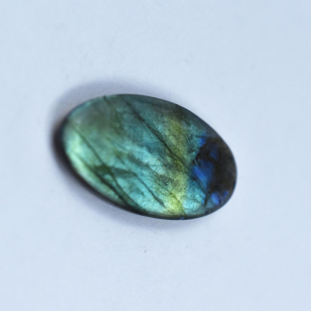 Natural Labradorite Loose Gemstone 77.05 Ct Oval Shape for Jewelry Making and Gem Collections