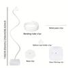 1.5m/2.5m Balloon Arch Kit Adjustable With Base Balloon Column Kit Free Bending Half Arch Balloon Stand Wedding Birthday Party