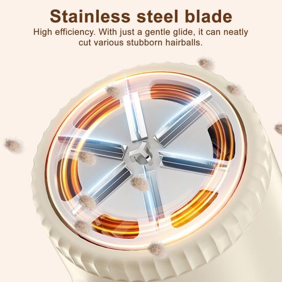 Electric Lint Trimmer Clothes Sweaters Lint Shaver Hair Ball Removal Rechargeable Cordless Fabric Shaver