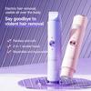 Double Head Electric Epilator Women Rechargeable Painless Hair Remover Shaver for Body Private Areas Bikini Gentle Trimming