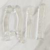 VaHppy False Positive Devices Glass Penis Anal Plug Big 4-5.5cm Convex Points Friction SM Adult Sex Toy Masturbator 1000g