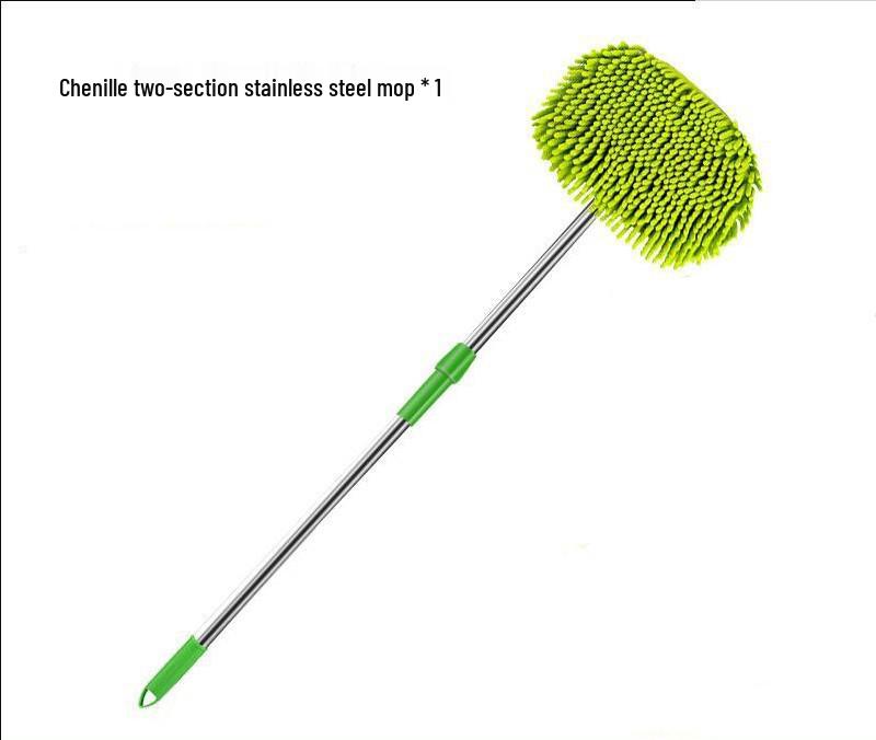 Car Duster and Wax Mop Brush - Multipurpose Cleaning Tool for Vehicles