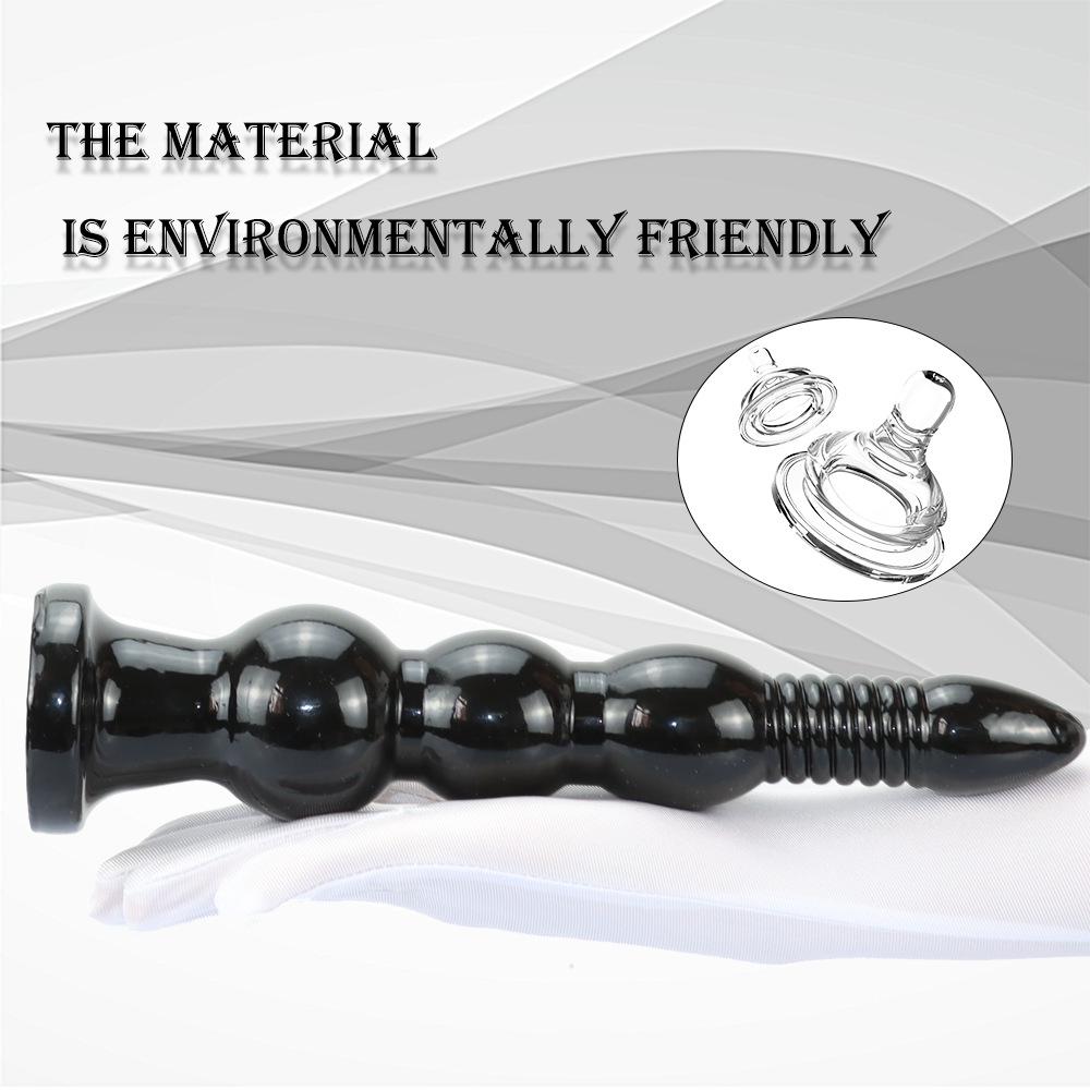 Třívelikostní anální korálky plug - Venkovní SM hračka pro stimulaci análního otvoru