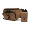 MLB Artificial Leather Sling Bag, Shoulder Bag, Crossbody Bag Regular Unisex Coffee Casual
