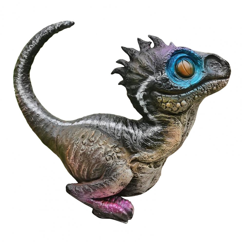 Realistic Dinosaur Figurine Resin Dinosaur Statue Weather-Resistant Outdoor Dinosaur Statue Decoration Home Sculpture Ornament