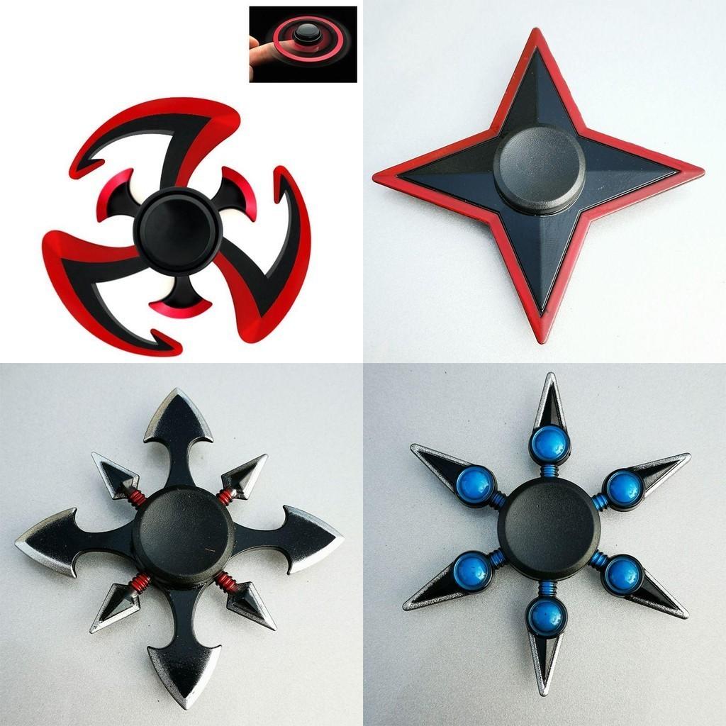 Naruto Shuriken Fingerspinner Hochgeschwindigkeitsrotation Antistress-Spielzeug für Kinder und Erwachsene