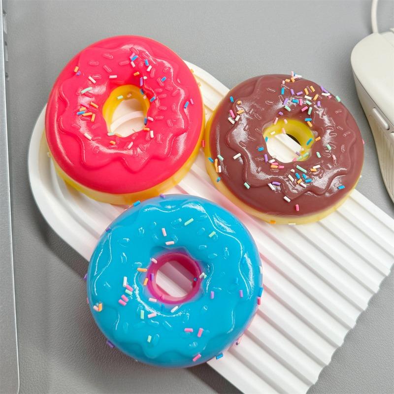 Doughnut Squeeze Toy Stress Relief Slow Rising Creative Novelty Toy
