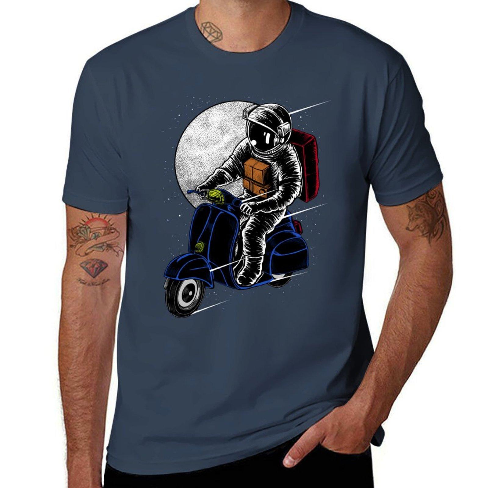 Astro Scooter Tshirt Active Wear Sports Tshirt For Unisex S