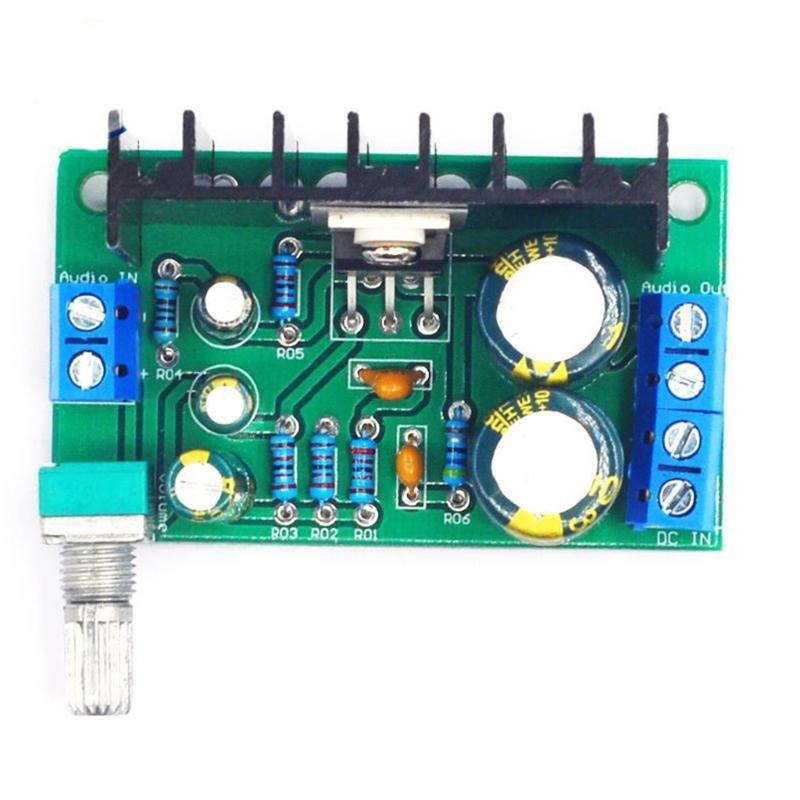 TDA2050 Mono Amplifier Board 5W Audios Amplifier Module with DC12-24V Input Volumes Control for DIY Audios Projects