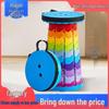 Portable Telescopic Rainbow Folding Stool for Outdoor and Indoor Use