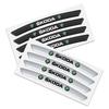 Car Wheel Rim Badge Creative Decoration Decals Styling Auto Aluminum Trim Sticker for Skoda fabia octavia Rapid kodiaq superb A5  HJ1