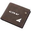 Frosted Leather Car Logo Wallet Coin Pocket Photo Card Men Purses For Honda Mugen Power Civic Accord CRV Hrv Jazz VTEC Accessory FL3