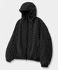 Dimitri Black 2Way Essential Dot Hooded Windbreaker_Black