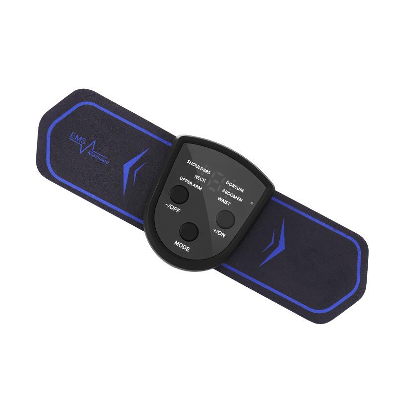 

Интеллектуальный шейный массажер МИНИ импульсный массажер Мини портативный массажный стикер, китайский и английский стикер для массажа шеи Single patch чёрный