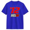 Marco Bezzecchi  Unisexs T Shirts  Cool Tees Short Sleeve Round Neck TShirt  Cotton Plus Size Clothing