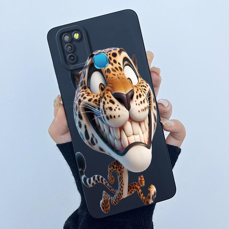 For Infinix Hot 10 Lite Smart 5 Hot 11 G37 10S 10T 10i Case Lovely Cartoon Cat Liquid Silicone Soft Shockproof Back Cover Capa