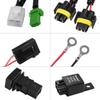 High Quality Plastic H11 Fog Light Wiring Harness Wiring Sockets Switch Kit  For Honda Nissan (fog Light Is NOT Included)