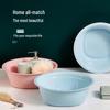 Meiliya Square-Round Plastic Wash Basin