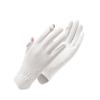 Sommer-Sonnenschutzhandschuhe für Damen, dünne Eisseide, UV-Schutz, modisch, zum Radfahren, Fahren, Laufen, Fäustlinge, Taufinger-Touchscreen-Handschuhe, rutschfeste Handschuhe