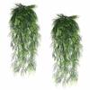 Artificial Hanging Vine Wall Plant Fern Style Realistic Moss,Fern & Tropical Foliage For Ceilings, Ducts, Balconies & Home Decor