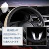 EIING Car Steering Wheel Small 3D Universal Protective Cover for Standard Luxury Interior Car Cover, Size, Grip, Anti-Slip, Fit, Stylish, Breathable,