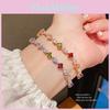 Unregelmäßiges Zirkonia-Edelstein-Hängearmband für Damen, Mode, Lässig, Geschenk