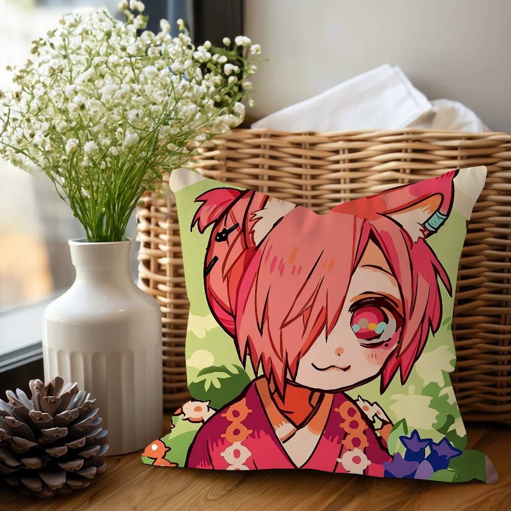 M-mitsuba Cushion Cover Car Throw Pillow Case For Sofa Car Christmas Gift 40x40cm 45x45cm