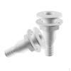 2 Pcs Aerator Thru-Hull with Strainer for 3/4" Hose