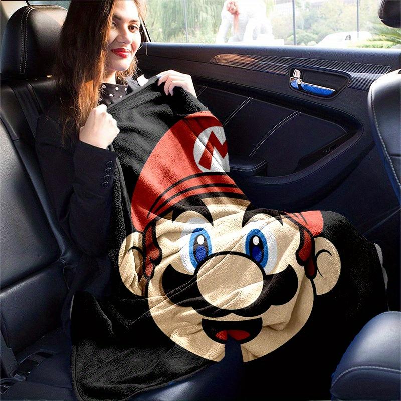 1 peçaSuper Mario Bros. Manta - Macia Confortável Presente para Todas as Estações - Perfeita