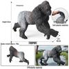Wild Safari Animal Figurines: Giraffe, Elephant, Rhinoceros, Brown Bear, Tiger, Lion, Leopard, Hippopotamus - Solid Cognitive Toys
