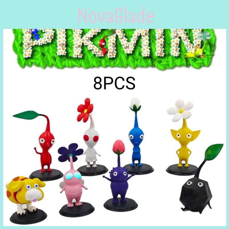 Lila Pikmin Plüschtier Hochwertiges Kunststoffmaterial ca.. 10cm Hoch