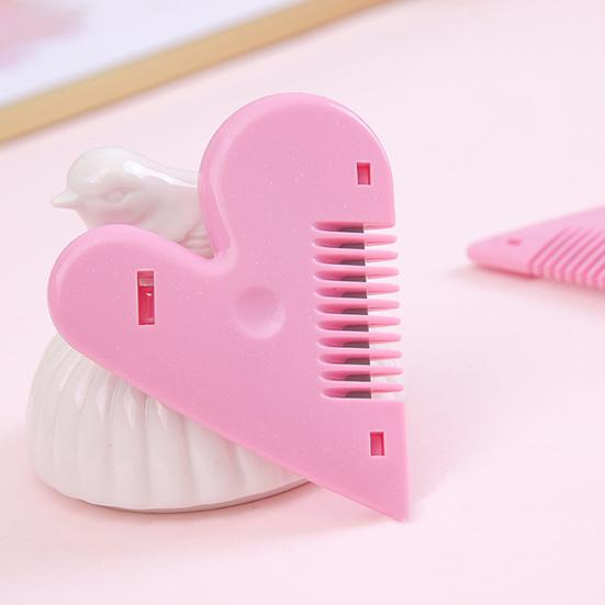 Hair Trimmer Creative Shape Solid Construction Decoration for Shaped Hair ABS Heart Trimming Comb Home