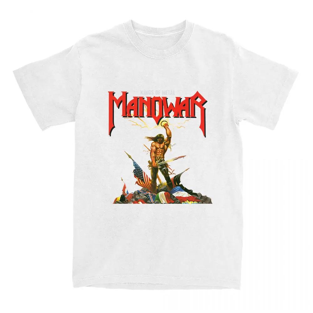 Manowar Hip Hop Band Print Tshirts The Blood Our Enemies Tour 2025 Tees Short Sleeve Women T-shirt Women Clothes Graphic Shirt