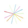 DIY Craft ABS Knitting Needles Plastic DIY Crochet Hooks Sewing Needle Tool  Needles for Kids