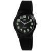 Montre - Q&amp;Q - Q&amp;Q - Bracelet Silicone Noir - 38 Mm - Étanchéité 10 ATM