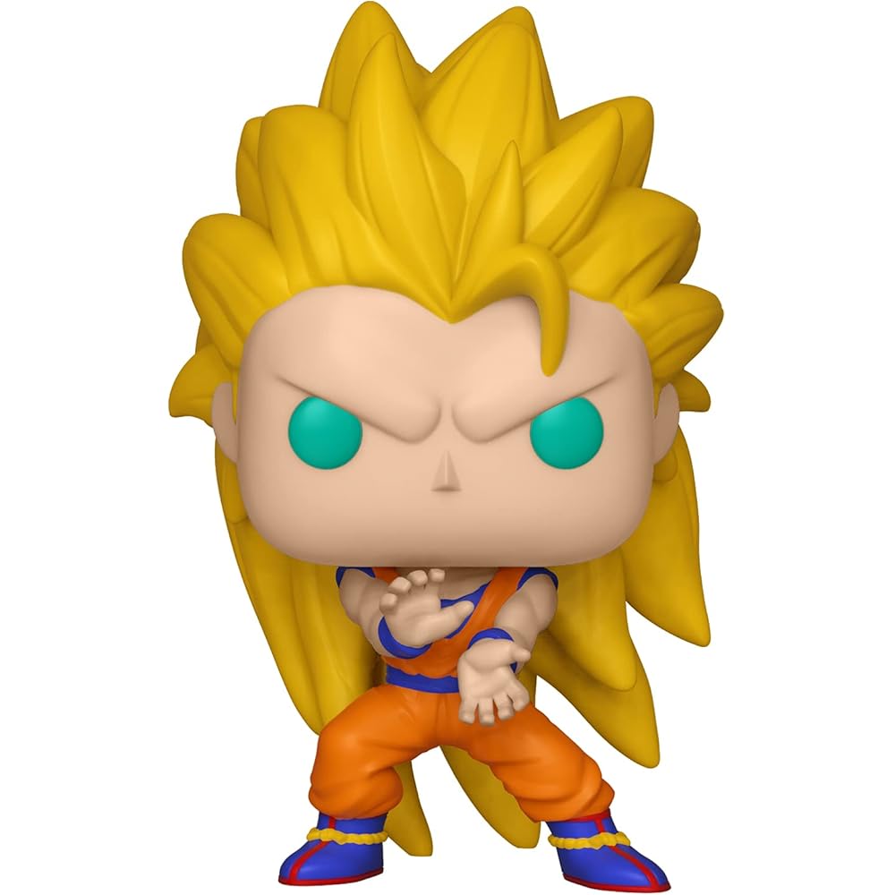 Funko POP Animation Dragon Ball Z Super Saiyan 3 Goku Collectible Figure 4 inches