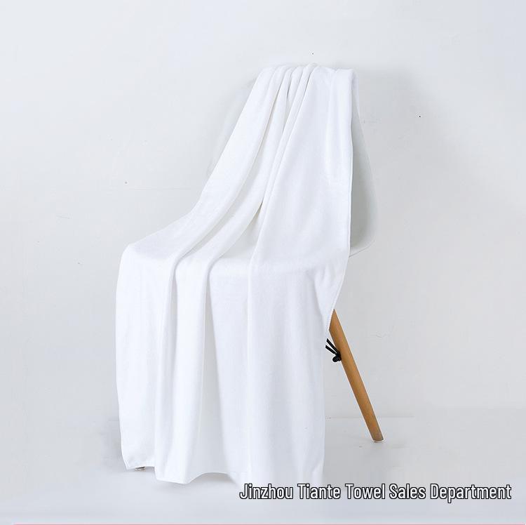 Large Soft Quick-Dry Bath Towel for Adults - Pure Cotton, Absorbent, Thickened, Ideal for Home & Beauty Salons