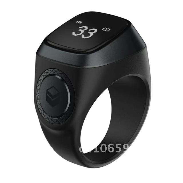 Electronic Digital Tasbih Tally Counter with Prayer Counter Tasbeeh Finger Counter Counter Prayer Reminder Time