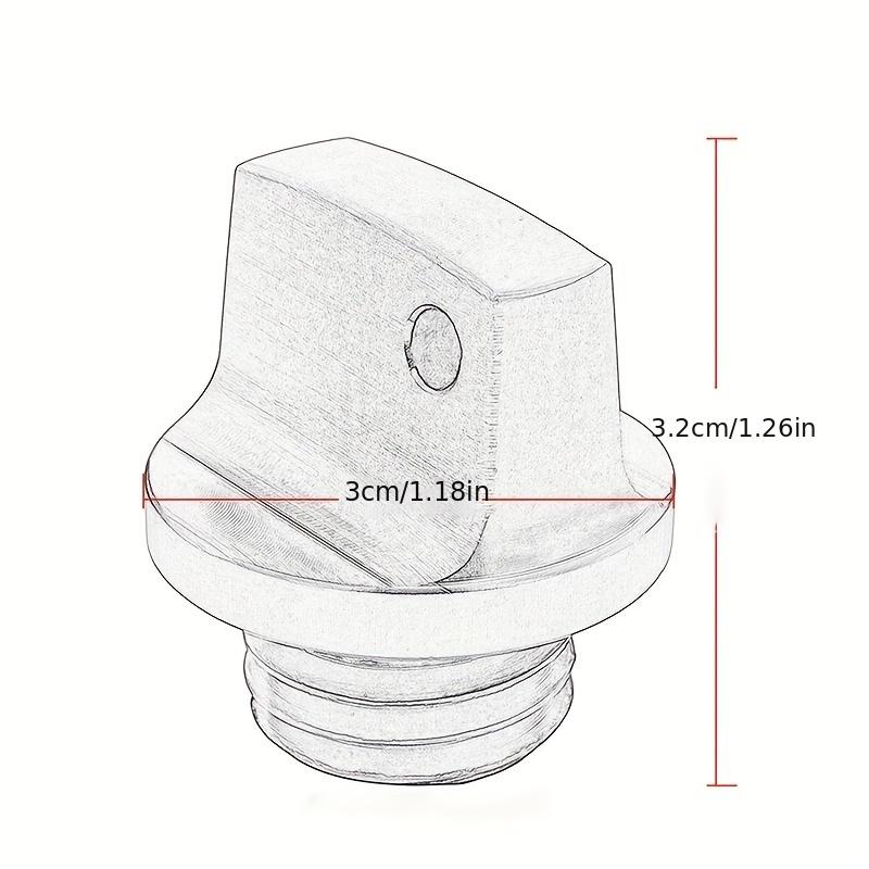 M20*2.5 Zátka plnicího hrdla oleje pro Honda CBR 250RR 600RR 1000RR CR125R CRF 150R 250R 450R Pro Yamaha Suzuki Pro Kawasaki Ducati