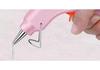 Compact 20W Hot Melt Glue Gun with High Viscosity 7mm Sticks - Ideal for DIY, Crafts, and Student Dorm Rooms