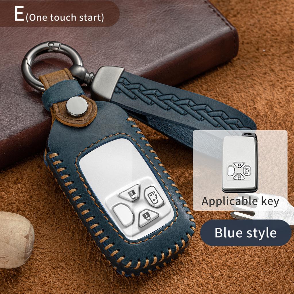 Fashion Auto Key Fob Cover Case Fit For Toyota Rav4 Voxy Corolla Noah Tarago Mark X Yaris Estima Automotive Housing Remote Mount Auto Accessories