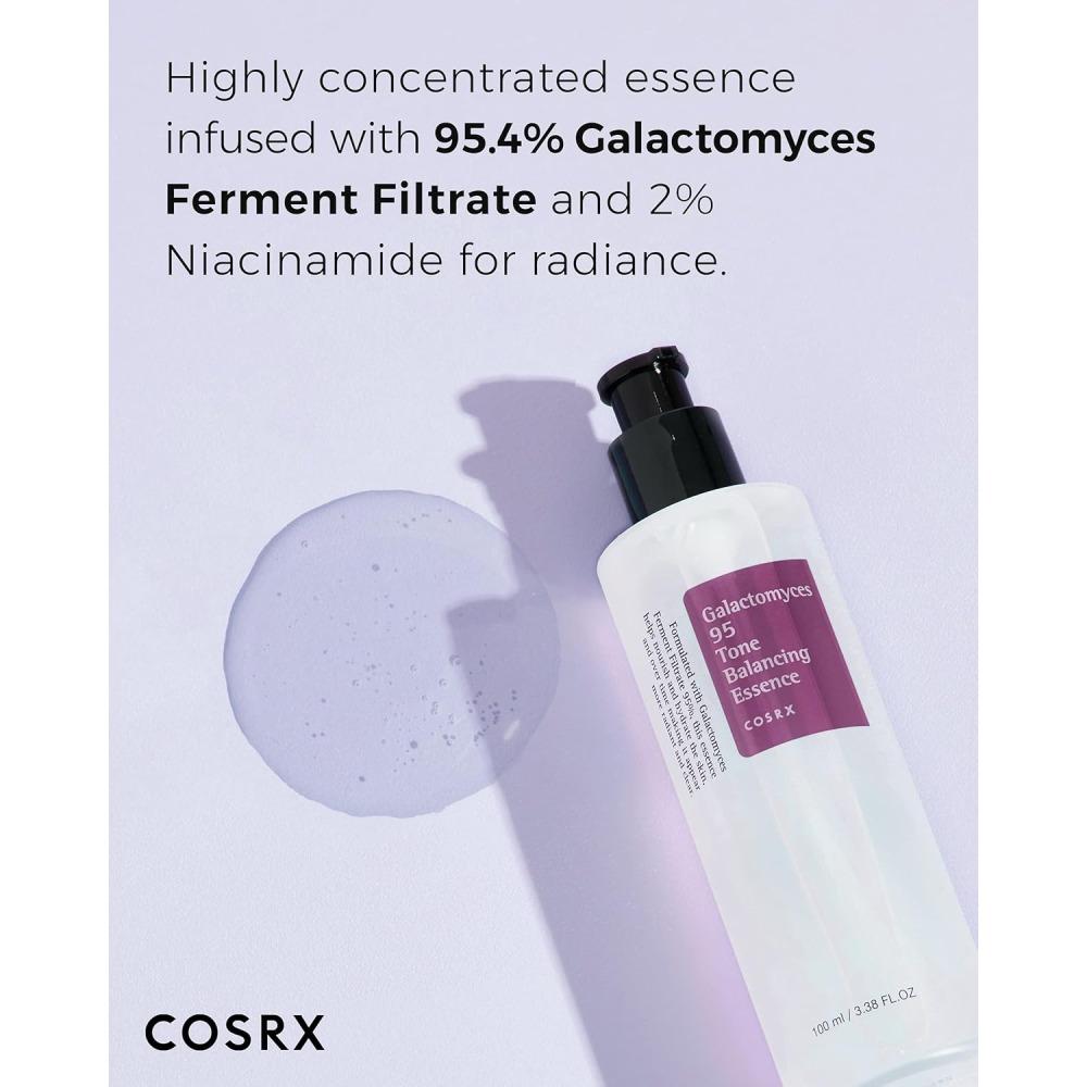 COSRX Galactomyces 95 Tone Balancing Essence, 100ml (2 Options)