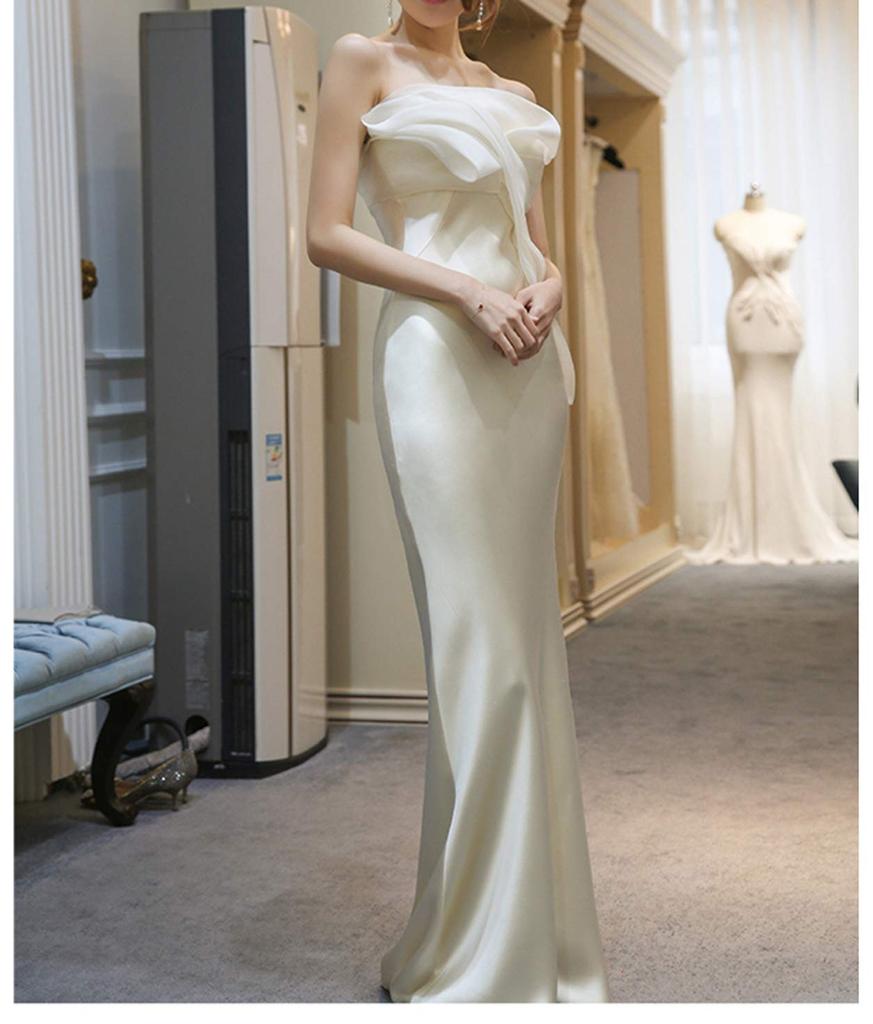 White Wedding Perfect for Wedding and Overseas Long Perfect for Travel Photography [Nami Iki] Dress, Receptions, Weddings, Weddings, Dress, (White,